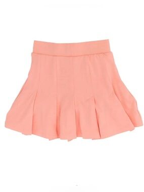 Sweet Bamboo Girls' Pleated Skort, Apricot Pink, size 5